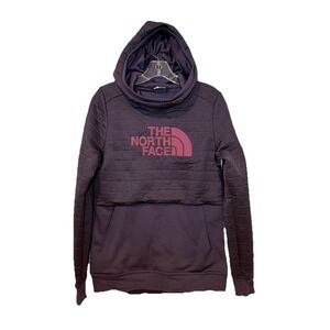 The North Face Half Dome Quilted Cozy Pullover Hoodie Purple Pink Women's Size M